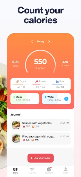Welmi - Calorie Counter & Diet screenshot 3