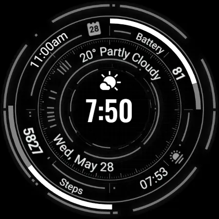Digital Watchface D3 screenshot 24