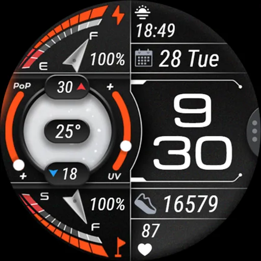 OMG 387 Weather Watch Face screenshot 31