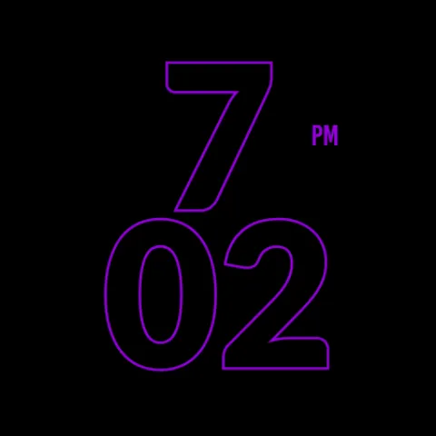Lavender Large Watch Face screenshot 6