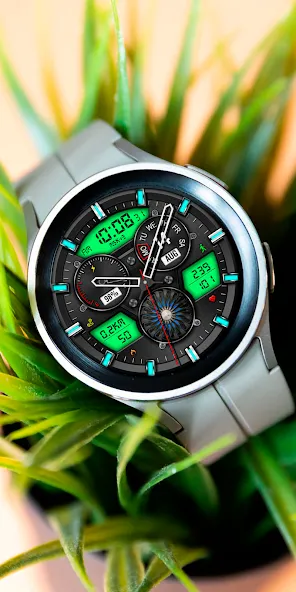 Hybrid CLOUD URX138 Watch face screenshot 3