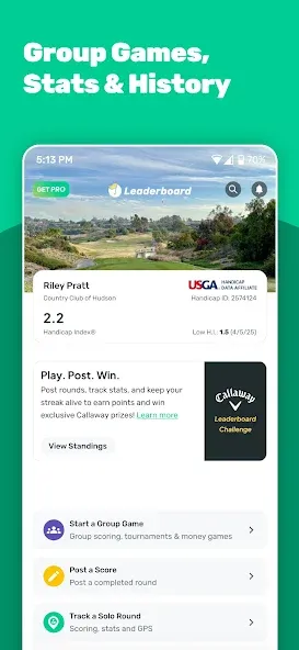 Leaderboard Golf screenshot 9