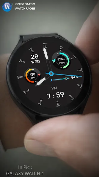 IA105 Hybrid Watchface screenshot 1