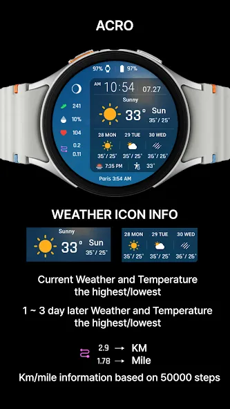 ACRO Digital Weather info WF screenshot 3