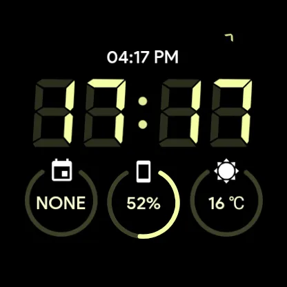 JHW Digital Bits: Watch face screenshot 12