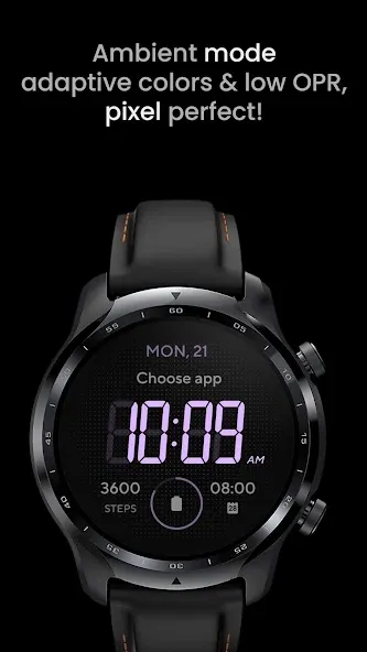 Lean Digital Watch Face screenshot 4