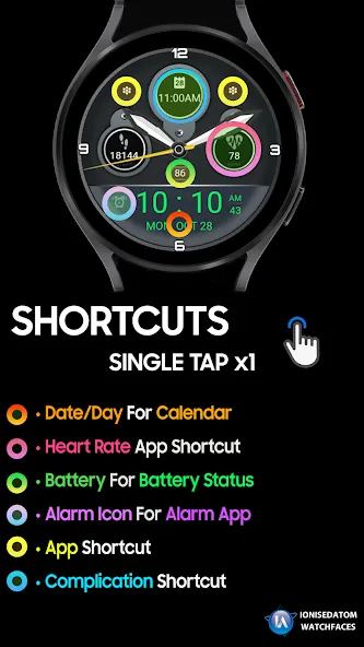 IA88 Hybrid Watchface screenshot 8
