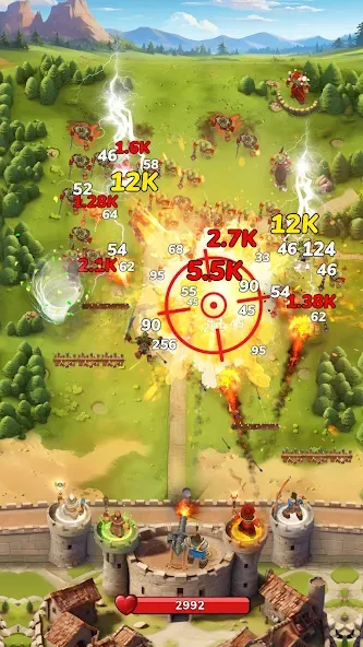 Boom Castle: Tower Defense TD screenshot 2