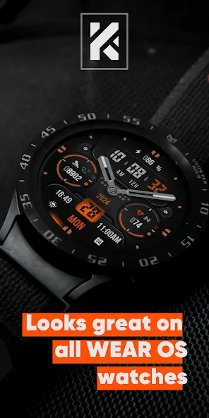 KF160 Watch face screenshot 5