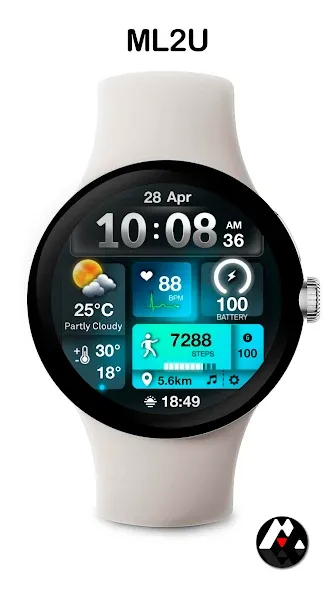 ML2U 241 Watch Face screenshot 6