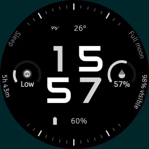 EXD156: Digital Watch Face screenshot 32