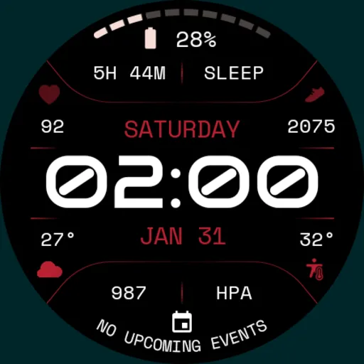 EXD195: Digital Watch Face screenshot 27