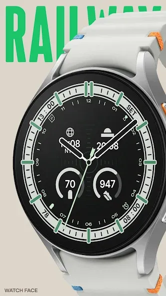 Railway Watch Face screenshot 3