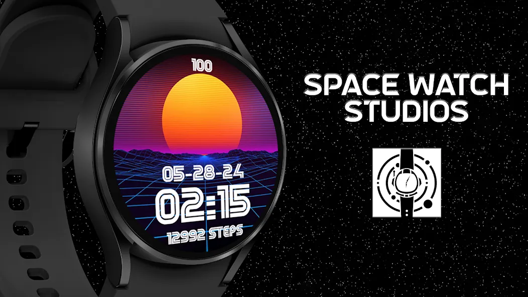 Retro 80's Synthwave Cool Neon screenshot 1
