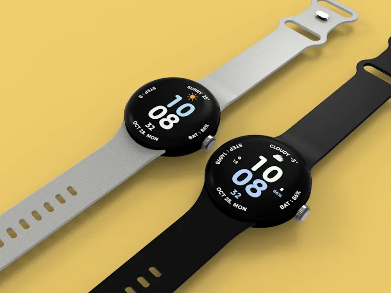 AWD CUTE W watch face screenshot 3