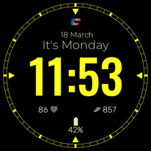 Commander: Digital Watch Face screenshot 25