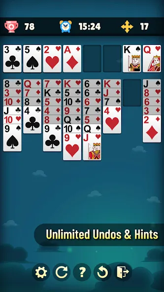 Freecell Solitaire: Clássico screenshot 6