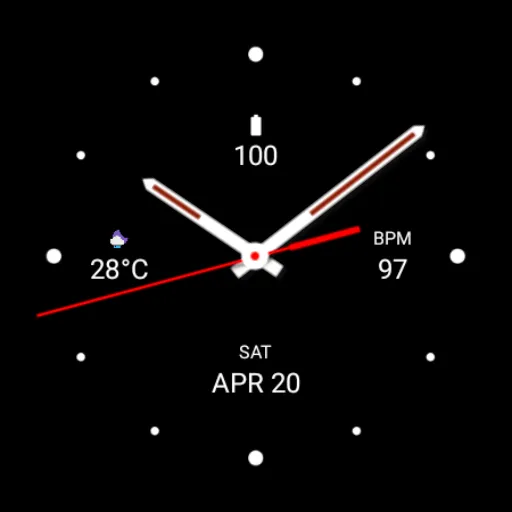 Minimal Analogue Watch Face screenshot 4
