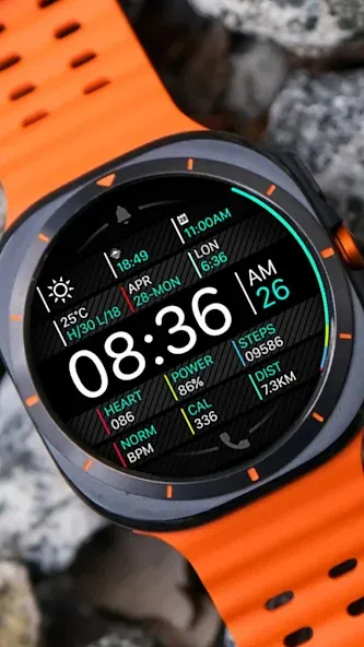 PUSH Watch Face screenshot 3