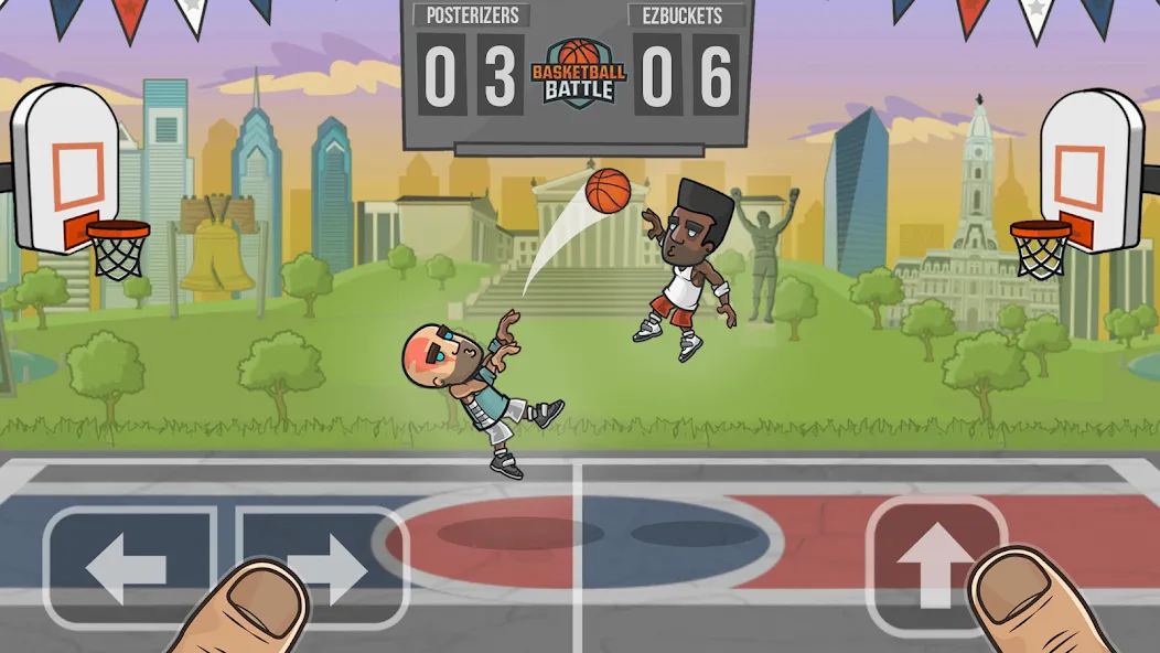 Basquetebol: Basketball Battle screenshot 1