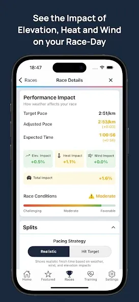 MeteoPace screenshot 3