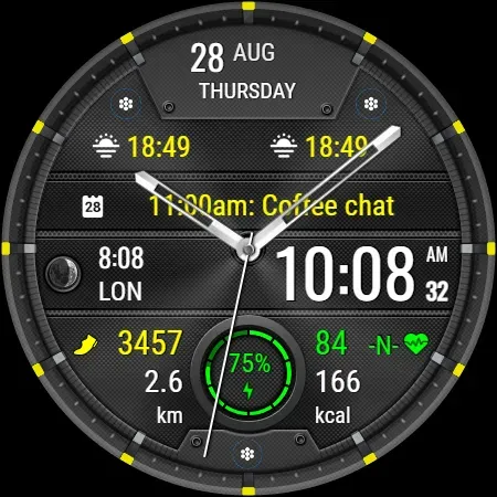 VF Element Hybrid 2 Watch Face screenshot 33