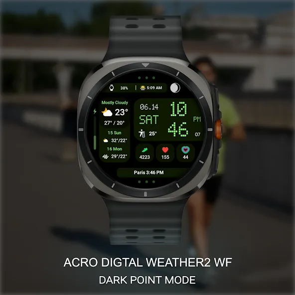 ACRO Digital Weather Watchface screenshot 5