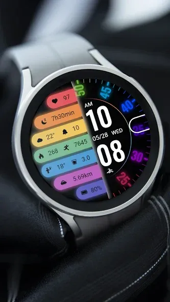 Colorful Turntable ZKin Watch screenshot 2