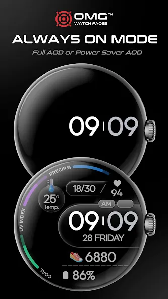 OMG 354 Weather Watch Face screenshot 6