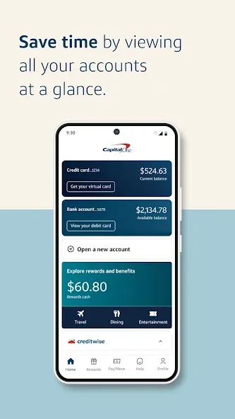 Capital One Mobile screenshot 4