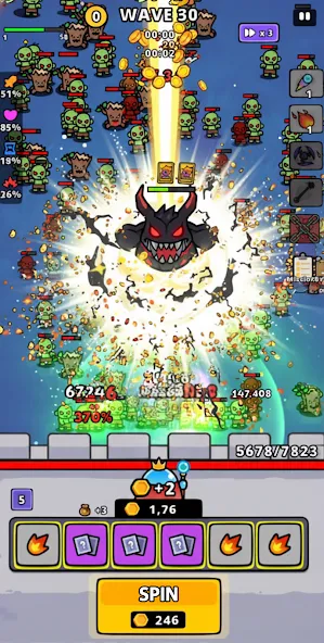 Spin Spin Defense screenshot 3