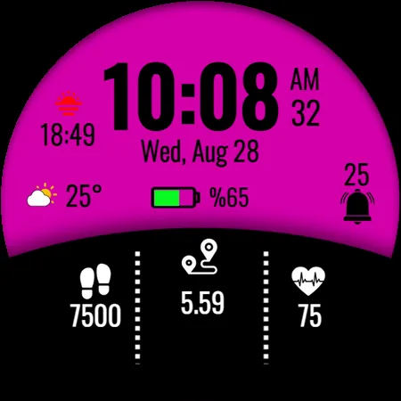 MAHO005 Wear OS Watch Face screenshot 26