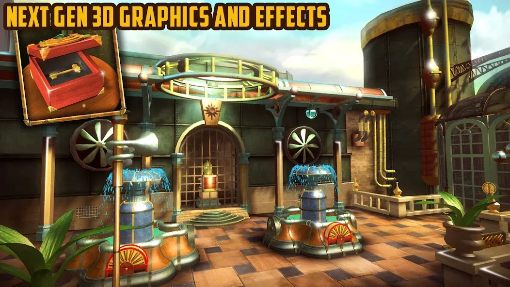 Escape Machine City: Airborne screenshot 2