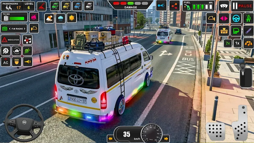 City Van Driving Simulator 3D screenshot 3