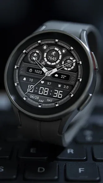 Retro Dim Texture ZKin Watch screenshot 5