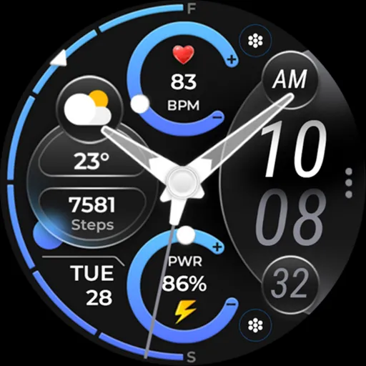 OMG 339 Hybrid Watch Face screenshot 31