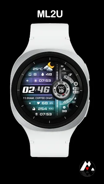 ML2U 342 Watch Face screenshot 1