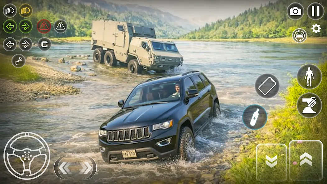 SUV Jeep Driving 4x4 Jeep Game screenshot 5
