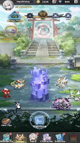 Girls Evo: Idle RPG screenshot 7