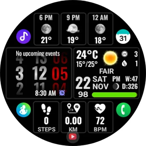 Weather hours and days NTV600 screenshot 31