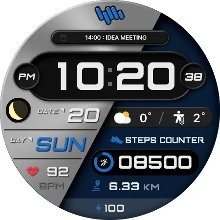 SamWatch Color Metal B screenshot 33