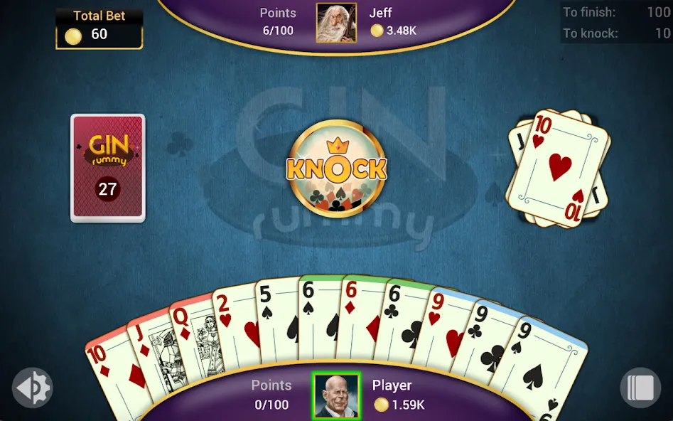 Gin Rummy - Offline Card Games screenshot 13