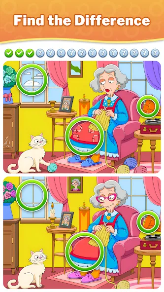 Differences - Find & Spot It screenshot 1