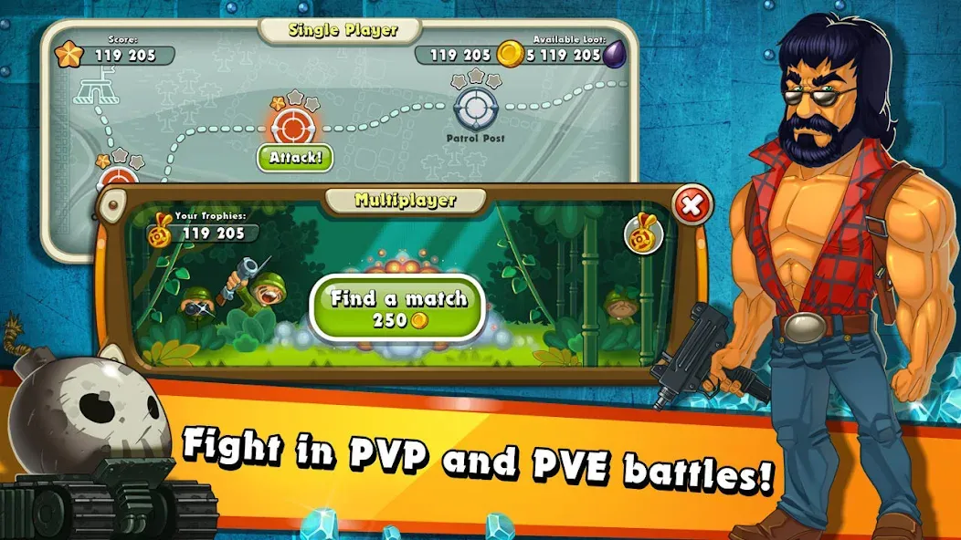 Jungle Heat: War of Clans screenshot 3