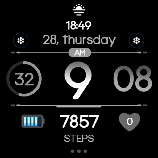 OMG 458 - Minimal Watch Face screenshot 25