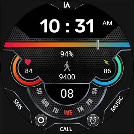 IA90 Digital Watchface screenshot 8