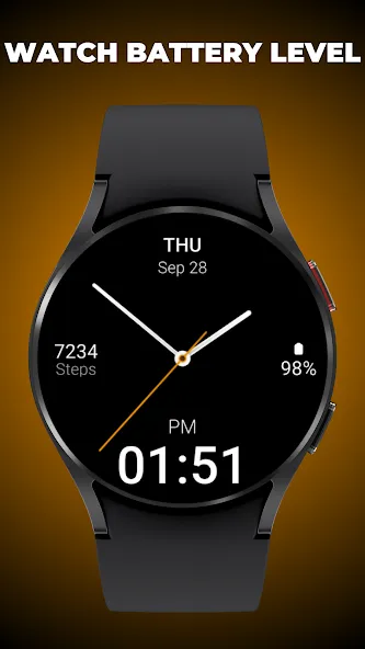 Minimal Hybrid Watch Face screenshot 5