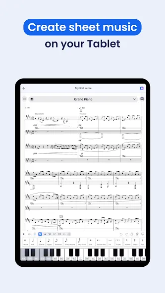 Flat: Music Score & Tab Editor screenshot 7