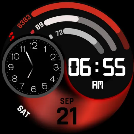 RainbowChrono WatchFace SAM-29 screenshot 29