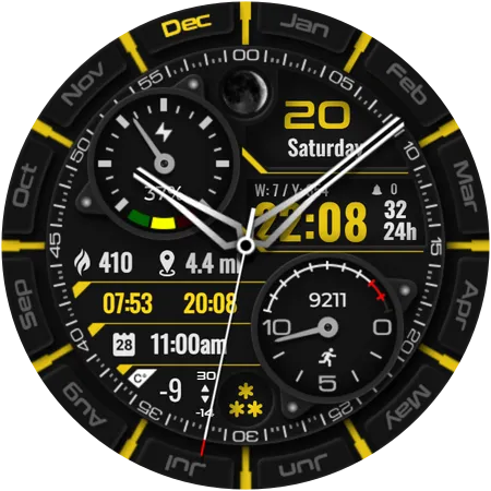 it-M002_Quantum Watch Face screenshot 28